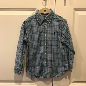 Ralph Lauren Button Down Shirt (4/4T)